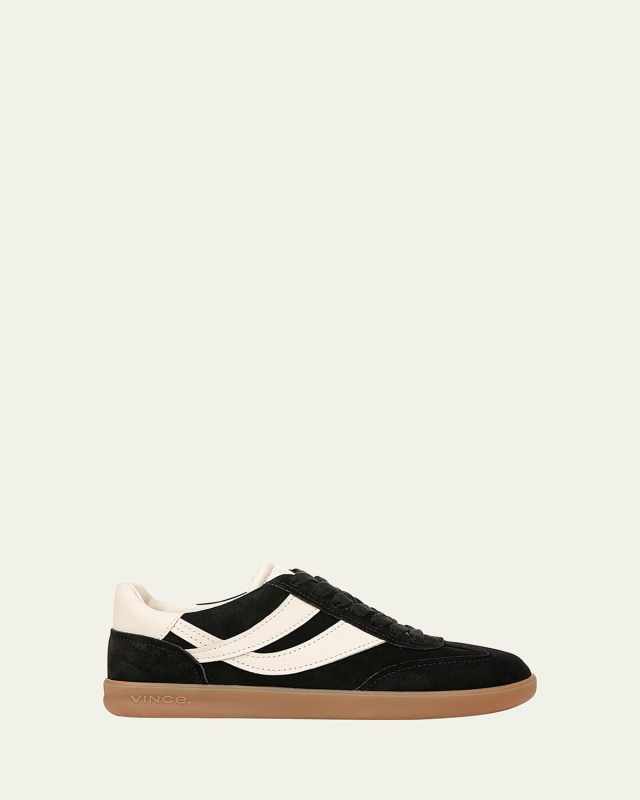 Oasis Bicolor Leather Retro Sneakers